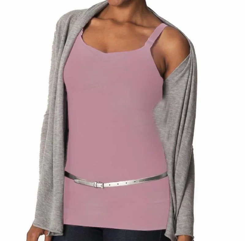 Women's Valentine's Day LingerieWomen's Valentine's Day LingerieNursing Bra Full Bust Long Top In Rose Mist