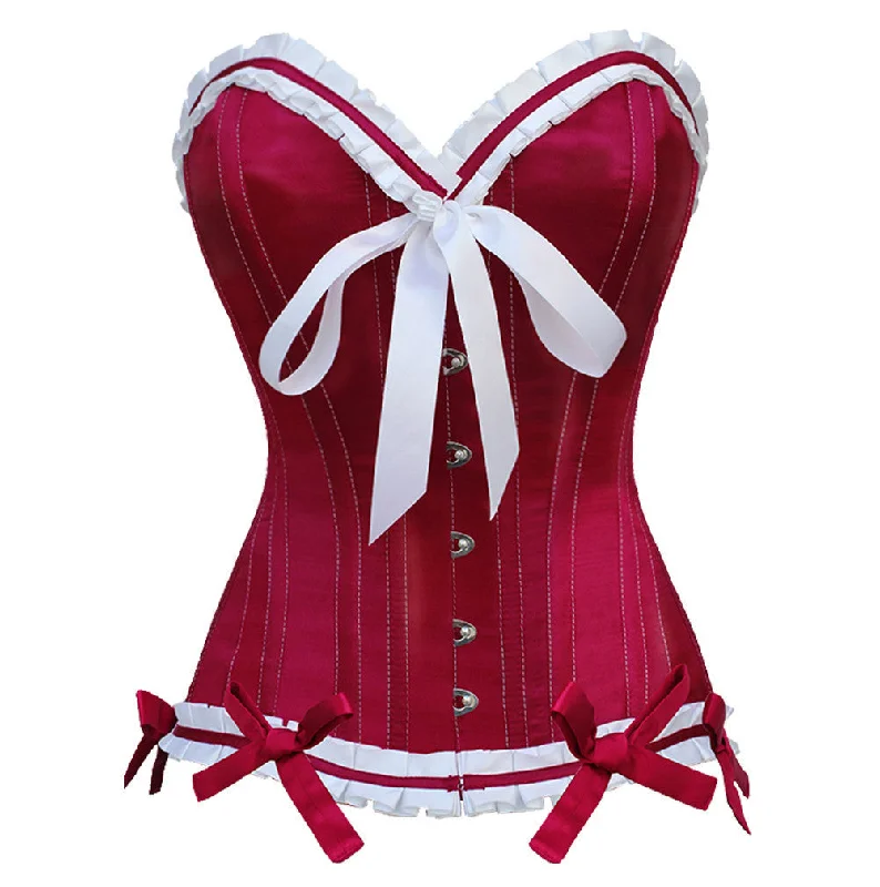 Red corsets for a passionate and attention - grabbing styleMerlene Custom Made Corset