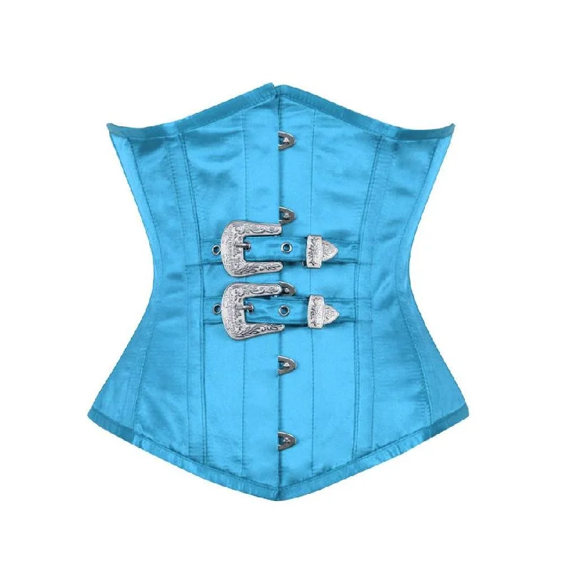 Removable - boning corsets for easy cleaningGlynis Underbust Corset with Front Buckle