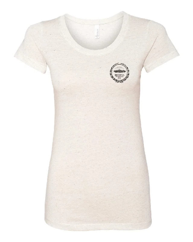 Women's graphic t shirt Bostonia Women's Triblend Tee