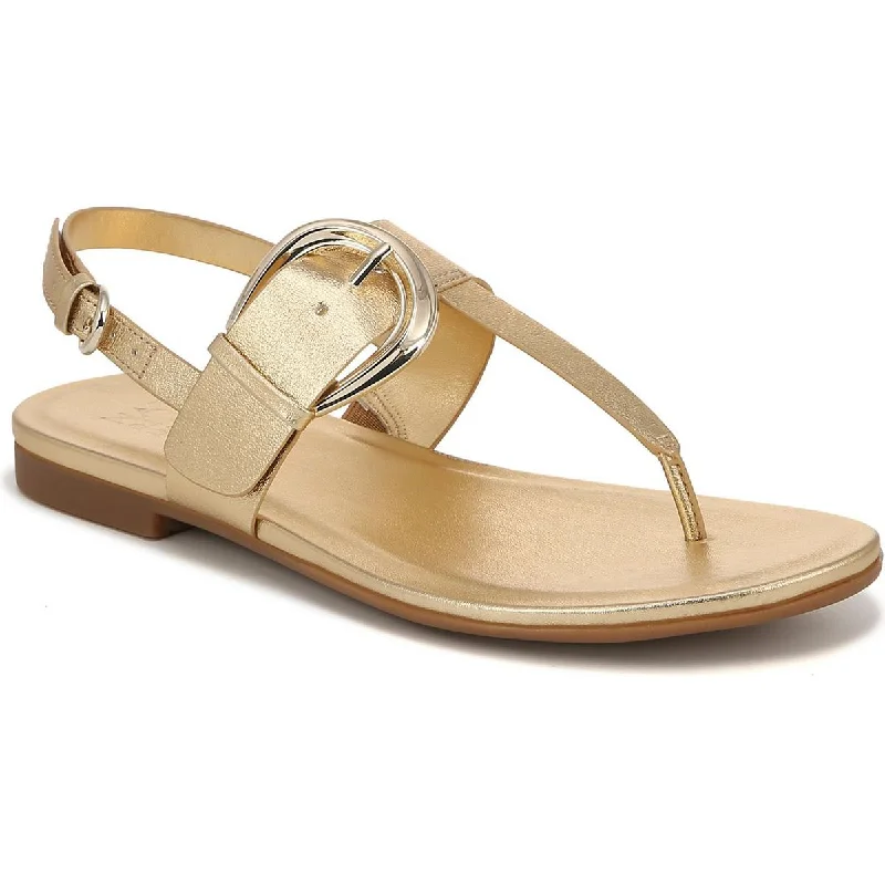 TAYLOR Womens Comfort Insole T-strap Slingback Sandals