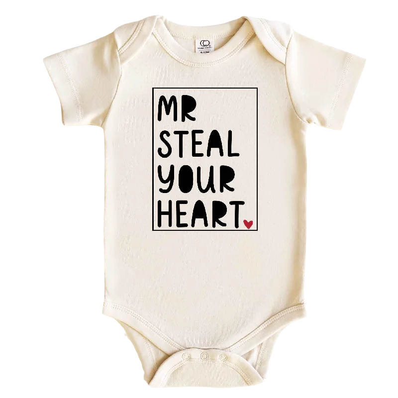 Mr. Steal Your Heart Graphic Bodysuit | Natural