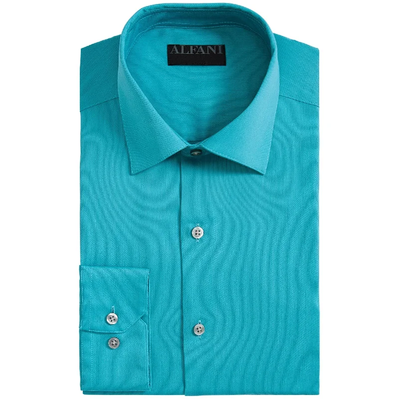 Plus Size Men's Striped Chambray Casual Shirts with a Spread Collar for a Preppy AppearanceAlfani Men's AlfaTech by Alfani Men's Dress Shirt 15x32-33 Plus Size Men's Striped Chambray Casual Shirts with a Spread Collar for a Preppy AppearanceAlfani Men's AlfaTech by Alfani Men's Dress Shirt 15x32-33