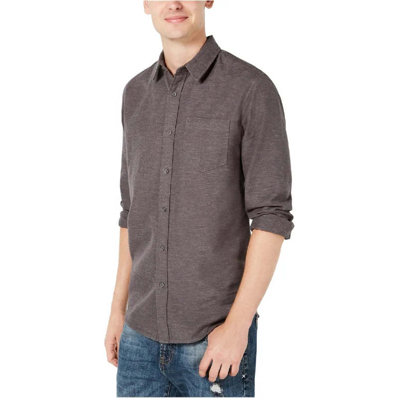 Men's Two - Tone Contrast Panel Casual Shirts in White and Navy for a Stylish and Eye - Catching DesignAmerican Rag Mens Casey Nep Button Up Shirt Men's Two - Tone Contrast Panel Casual Shirts in White and Navy for a Stylish and Eye - Catching DesignAmerican Rag Mens Casey Nep Button Up Shirt