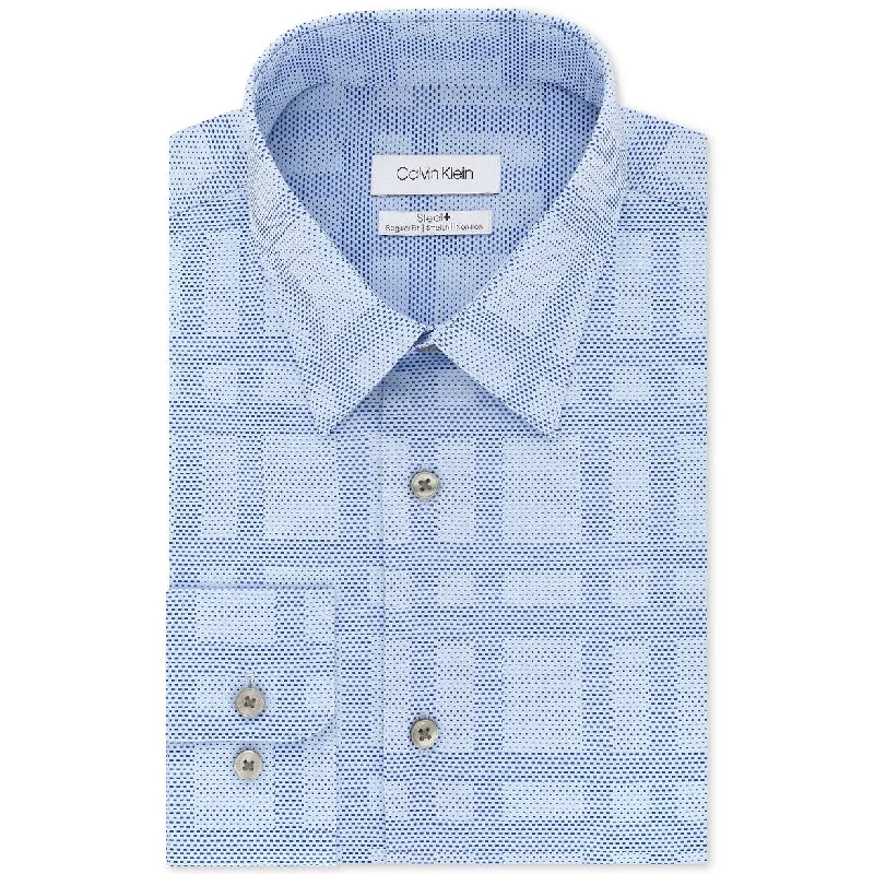 Men's Short - Sleeve Linen Casual Shirts in Light Khaki for a Breathable Summer OptionCalvin Klein Men's Steel Regular Fit Check Dress Shirt Blue 34x35 - 34-35 Men's Short - Sleeve Linen Casual Shirts in Light Khaki for a Breathable Summer OptionCalvin Klein Men's Steel Regular Fit Check Dress Shirt Blue 34x35 - 34-35
