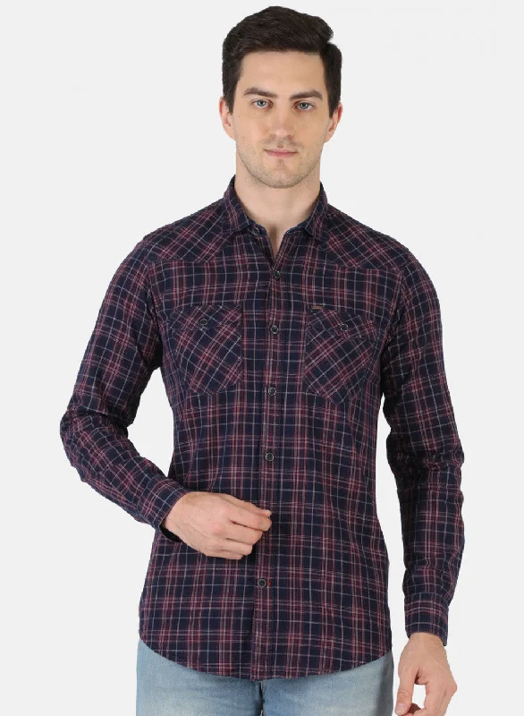 Men's Linen Blend Casual Shirts with Roll - Up Sleeves for a Summer Beach LookMen Red Check Shirt Men's Linen Blend Casual Shirts with Roll - Up Sleeves for a Summer Beach LookMen Red Check Shirt