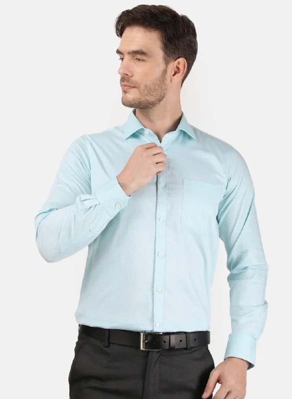Men's Tailored Fit Checkered Casual Shirts in Multicolor for a Smart - Casual EnsembleMens Blue Self Shirt Men's Tailored Fit Checkered Casual Shirts in Multicolor for a Smart - Casual EnsembleMens Blue Self Shirt