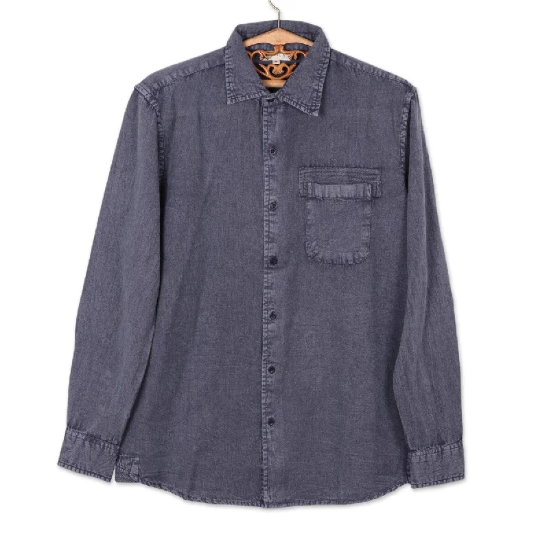 Men's Slim - Fit Printed Floral Casual Shirts in Pastel Colors for a Spring - Inspired VibeNovica Casual Flair In Charcoal Men'S Cotton Shirt Men's Slim - Fit Printed Floral Casual Shirts in Pastel Colors for a Spring - Inspired VibeNovica Casual Flair In Charcoal Men'S Cotton Shirt