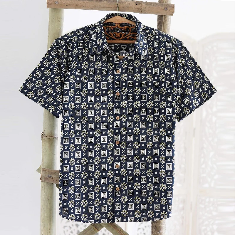 Plus Size Men's Plaid Flannel Casual Shirts in Earth Tones for a Cozy Fall OutfitNovica Handmade Floral Labyrinth In Midnight Mens Cotton Shirt Plus Size Men's Plaid Flannel Casual Shirts in Earth Tones for a Cozy Fall OutfitNovica Handmade Floral Labyrinth In Midnight Mens Cotton Shirt