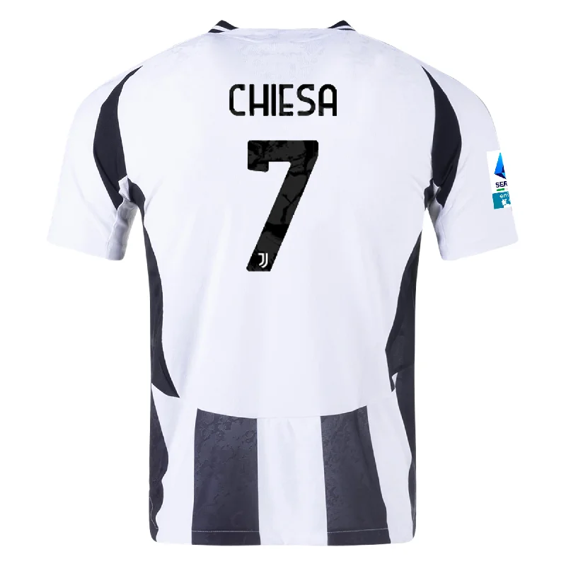 Men's Throwback Rugby Jerseys of Historic Matches and Teams for Rugby History Buffsadidas Juventus Authentic Federico Chiesa Home Jersey w/ Serie A Patch 24/25 (White/Black) Men's Throwback Rugby Jerseys of Historic Matches and Teams for Rugby History Buffsadidas Juventus Authentic Federico Chiesa Home Jersey w/ Serie A Patch 24/25 (White/Black)