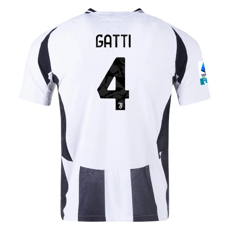 Men's Moisture - Wicking Lacrosse Jerseys with Mesh Panels for Optimal Performance on the Fieldadidas Juventus Authentic Federico Gatti Home Jersey w/ Serie A Patch 24/25 (White/Black) Men's Moisture - Wicking Lacrosse Jerseys with Mesh Panels for Optimal Performance on the Fieldadidas Juventus Authentic Federico Gatti Home Jersey w/ Serie A Patch 24/25 (White/Black)