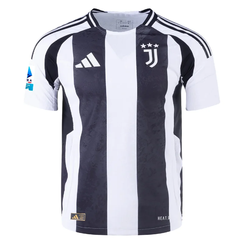 Men's Retro Soccer Jerseys of Famous Clubs from the 90s for Nostalgic Football Enthusiastsadidas Juventus Authentic Home Jersey w/ Serie A Patch 24/25 (White/Black)