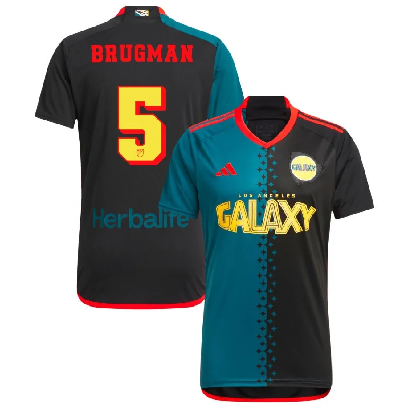 Men's Basketball Jerseys with Signature Player Logos for a Fan - Favorite Lookadidas LA Galaxy Brugman Third Jersey 24/25 (Black/Virdia) Men's Basketball Jerseys with Signature Player Logos for a Fan - Favorite Lookadidas LA Galaxy Brugman Third Jersey 24/25 (Black/Virdia)