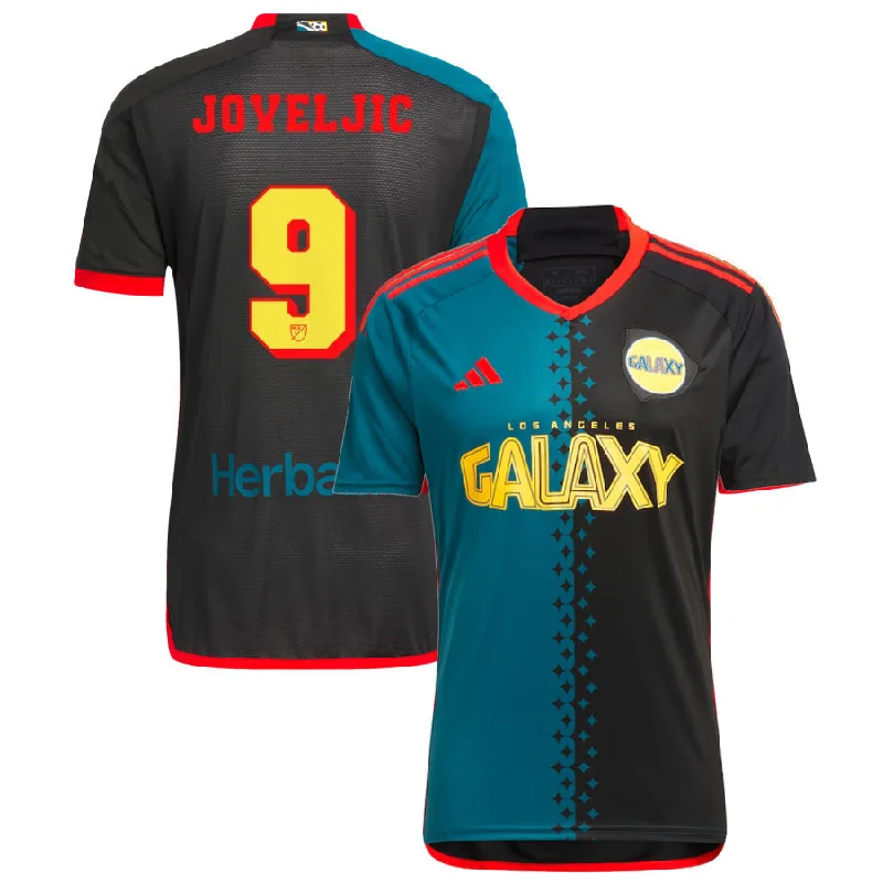 Men's Football Jerseys with Embroidered Club Badges for a Premium and Authentic Appealadidas LA Galaxy Dejan Joveljic Third Jersey 24/25 (Black/Virdia) Men's Football Jerseys with Embroidered Club Badges for a Premium and Authentic Appealadidas LA Galaxy Dejan Joveljic Third Jersey 24/25 (Black/Virdia)