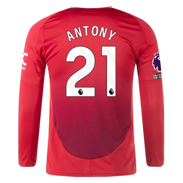 Men's Cycling Jerseys with Reflective Stripes for Safe and Stylish Rides at Nightadidas Manchester United Antony Long Sleeve Home Jersey w/ EPL + No Room For Racism Patches24/25 (Red) Men's Cycling Jerseys with Reflective Stripes for Safe and Stylish Rides at Nightadidas Manchester United Antony Long Sleeve Home Jersey w/ EPL + No Room For Racism Patches24/25 (Red)