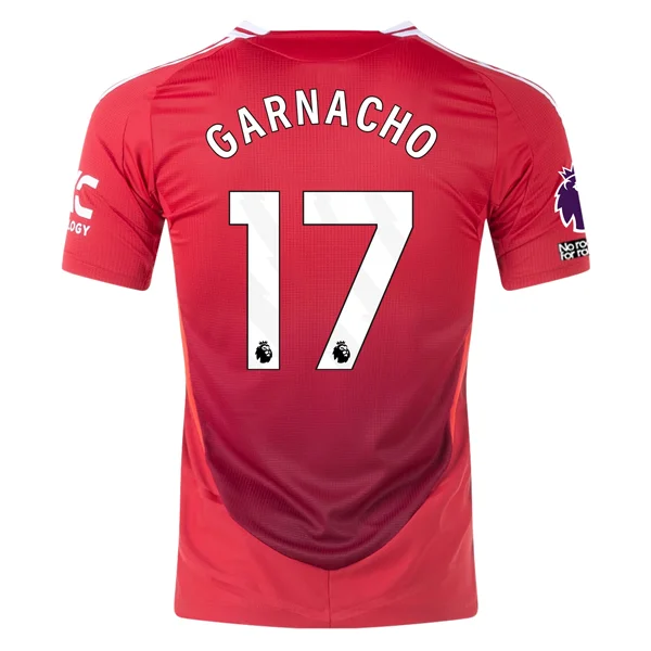 Men's Replica Hockey Jerseys of Star Players for Devoted Ice Hockey Supportersadidas Manchester United Authentic Alejandro Garnacho Home Jersey w/ EPL + No Room For Racism Patches 24/25 (MUFC Red/Bright Red) Men's Replica Hockey Jerseys of Star Players for Devoted Ice Hockey Supportersadidas Manchester United Authentic Alejandro Garnacho Home Jersey w/ EPL + No Room For Racism Patches 24/25 (MUFC Red/Bright Red)