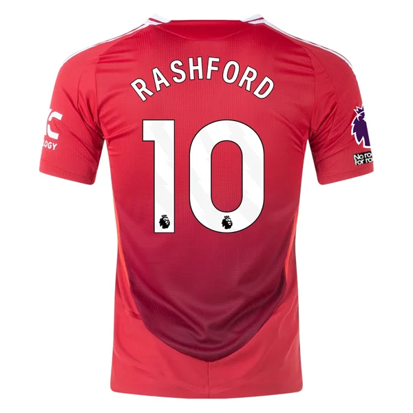 Men's Throwback Rugby Jerseys of Historic Matches and Teams for Rugby History Buffsadidas Manchester United Authentic Marcus Rashford Home Jersey w/ EPL + No Room For Racism Patches 24/25 (MUFC Red/Bright Red) Men's Throwback Rugby Jerseys of Historic Matches and Teams for Rugby History Buffsadidas Manchester United Authentic Marcus Rashford Home Jersey w/ EPL + No Room For Racism Patches 24/25 (MUFC Red/Bright Red)