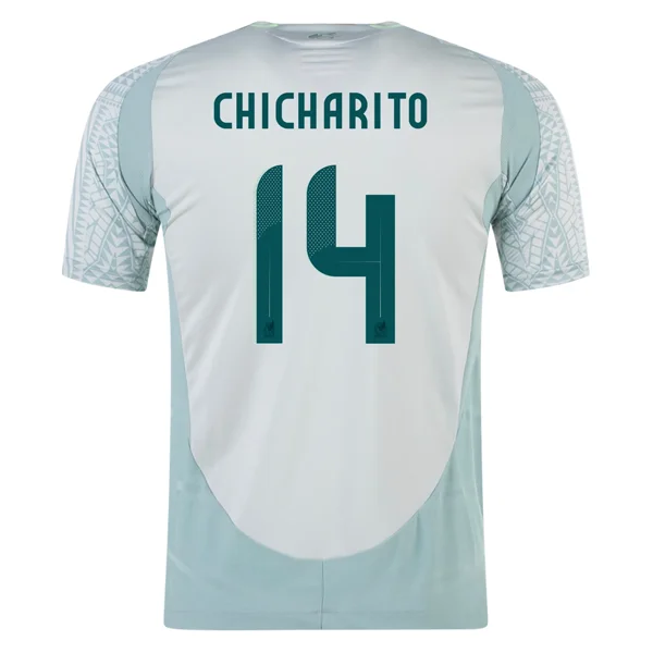 Men's Cycling Jerseys with Reflective Stripes for Safe and Stylish Rides at Nightadidas Mexico Chicharito Away Jersey 24/25 (Linen Green)