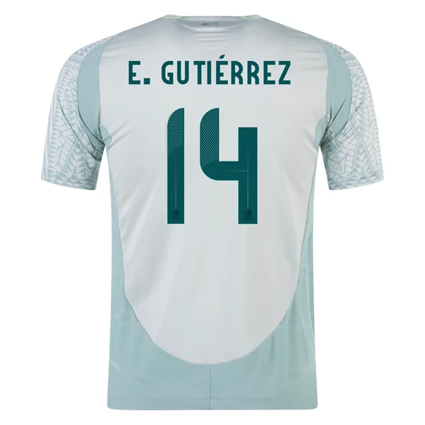 Men's Authentic Soccer Jerseys of National Teams for International Football Eventsadidas Mexico Erick Gutiérrez Away Jersey 24/25 (Linen Green) Men's Authentic Soccer Jerseys of National Teams for International Football Eventsadidas Mexico Erick Gutiérrez Away Jersey 24/25 (Linen Green)