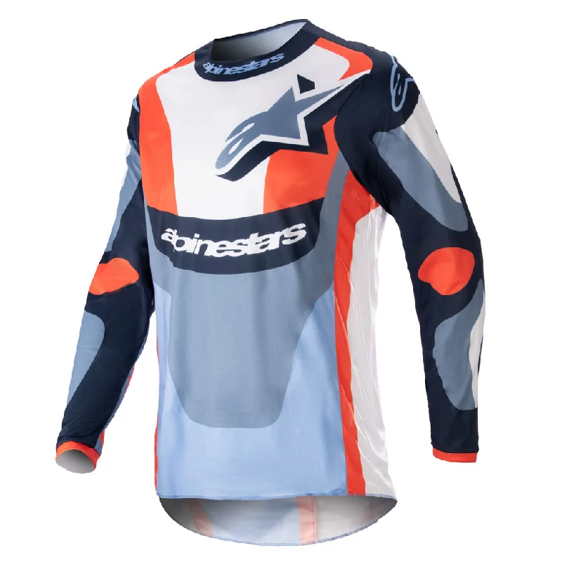 Men's Authentic Soccer Jerseys of National Teams for International Football EventsAlpinestars - 2023 Fluid Agent Blue/Orange Jersey Men's Authentic Soccer Jerseys of National Teams for International Football EventsAlpinestars - 2023 Fluid Agent Blue/Orange Jersey