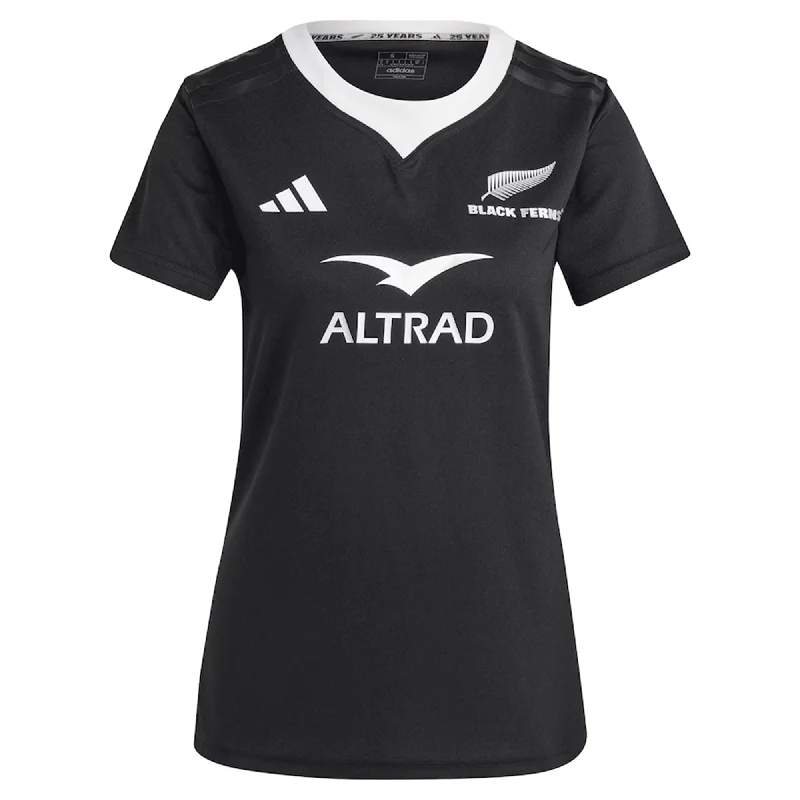 Men's Custom - Printed Baseball Jerseys with Player Names and Numbers for Personalized StyleBlack Ferns 24/25 Home Supporters Jersey by adidas Men's Custom - Printed Baseball Jerseys with Player Names and Numbers for Personalized StyleBlack Ferns 24/25 Home Supporters Jersey by adidas