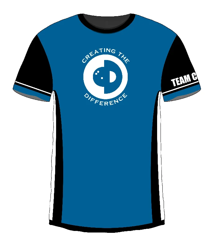 Men's Throwback Tennis Jerseys Inspired by Iconic Matches and PlayersBlue Jersey