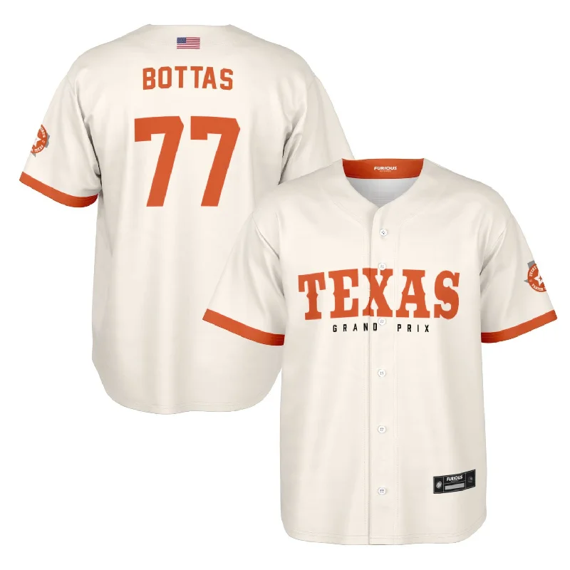 Men's Replica Hockey Jerseys of Star Players for Devoted Ice Hockey SupportersBottas - Off-White Texas GP Jersey Men's Replica Hockey Jerseys of Star Players for Devoted Ice Hockey SupportersBottas - Off-White Texas GP Jersey