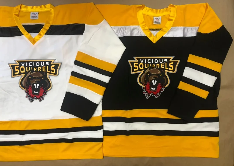 Men's Football Jerseys with Embroidered Club Badges for a Premium and Authentic AppealCustom Hockey Jerseys with a Squirrels Embroidered Twill Logo