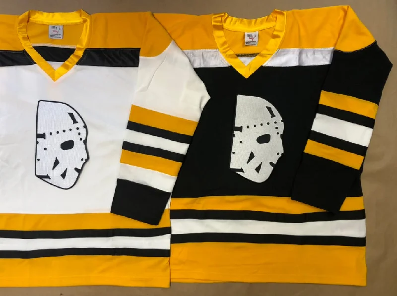 Men's Moisture - Wicking Golf Jerseys with UV Protection for Comfortable Rounds on the CourseCustom Hockey Jerseys with a Goalie Mask Embroidered Twill Crest Men's Moisture - Wicking Golf Jerseys with UV Protection for Comfortable Rounds on the CourseCustom Hockey Jerseys with a Goalie Mask Embroidered Twill Crest