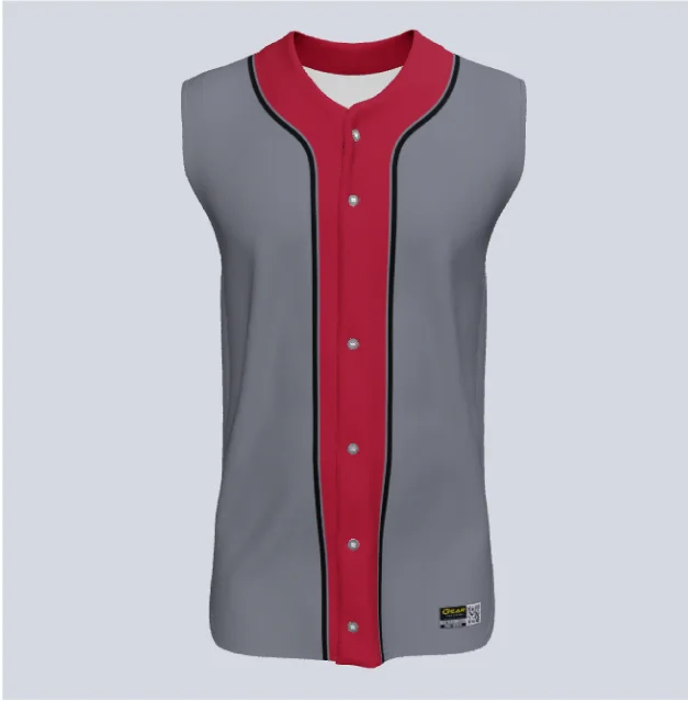 Men's Retro Hockey Jerseys with Classic Stripes and Logos for a Nostalgic Hockey AestheticFull Button Baseball Bronx Custom Sleeveless Jersey