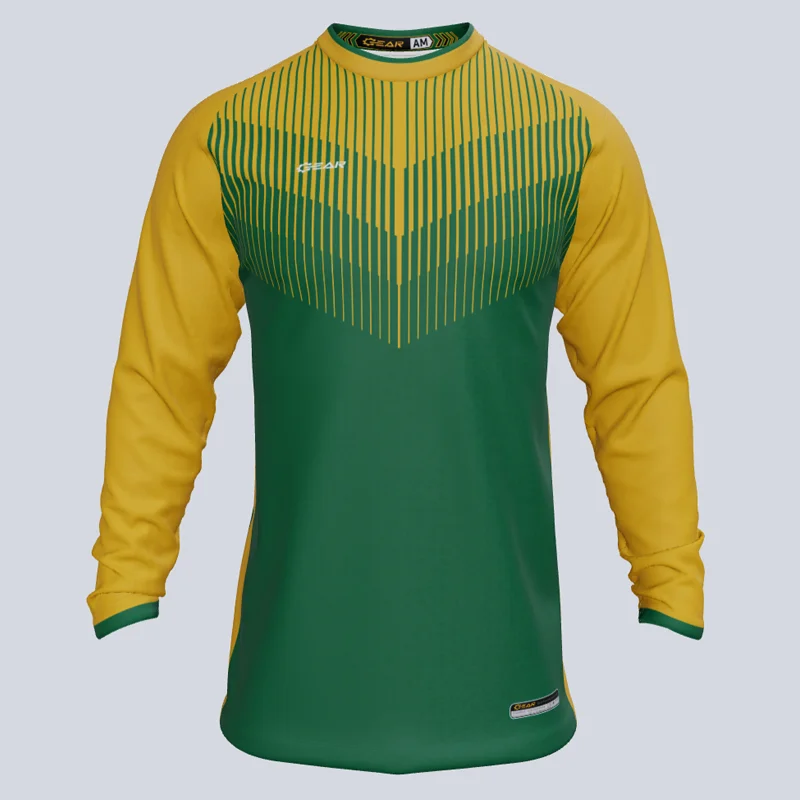 Men's Authentic Soccer Jerseys of National Teams for International Football EventsCustom Bolo Long Sleeve Jersey