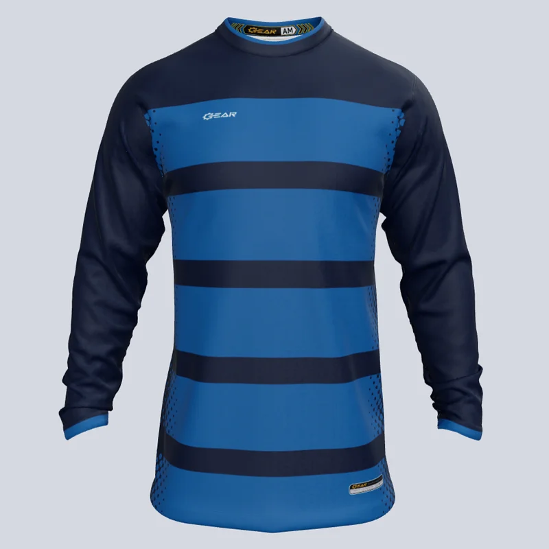 Men's Throwback Rugby Jerseys of Historic Matches and Teams for Rugby History BuffsCustom Gage Long Sleeve Jersey Men's Throwback Rugby Jerseys of Historic Matches and Teams for Rugby History BuffsCustom Gage Long Sleeve Jersey