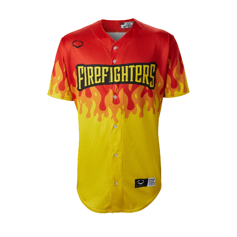 Men's NBA Authentic Team Jerseys in Official Team Colors for True Basketball FansFirefighters EvoShield Jersey - Red Men's NBA Authentic Team Jerseys in Official Team Colors for True Basketball FansFirefighters EvoShield Jersey - Red
