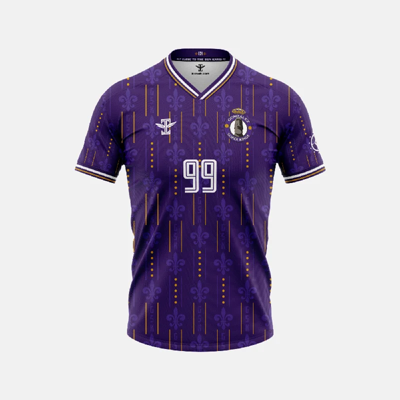Men's Limited - Release American Football Jerseys of Rookie Stars for Early Adopters and FansGonzalez Super Kings Home Jersey Men's Limited - Release American Football Jerseys of Rookie Stars for Early Adopters and FansGonzalez Super Kings Home Jersey