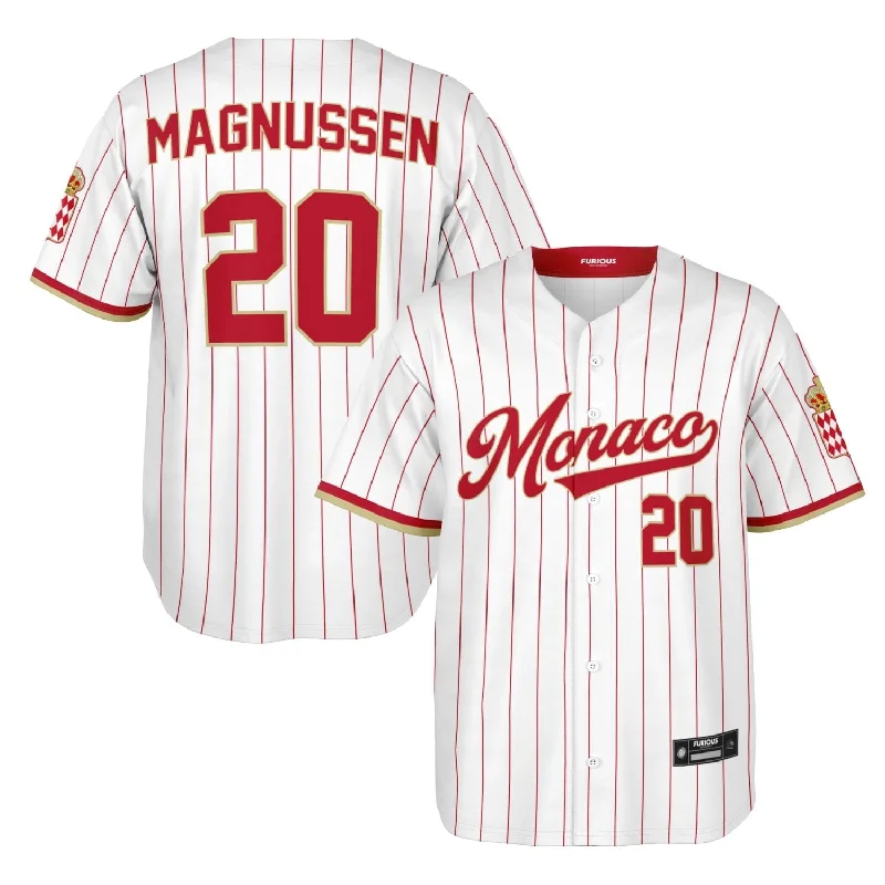 Men's Replica Hockey Jerseys of Star Players for Devoted Ice Hockey SupportersMagnussen - Monaco Jersey Men's Replica Hockey Jerseys of Star Players for Devoted Ice Hockey SupportersMagnussen - Monaco Jersey
