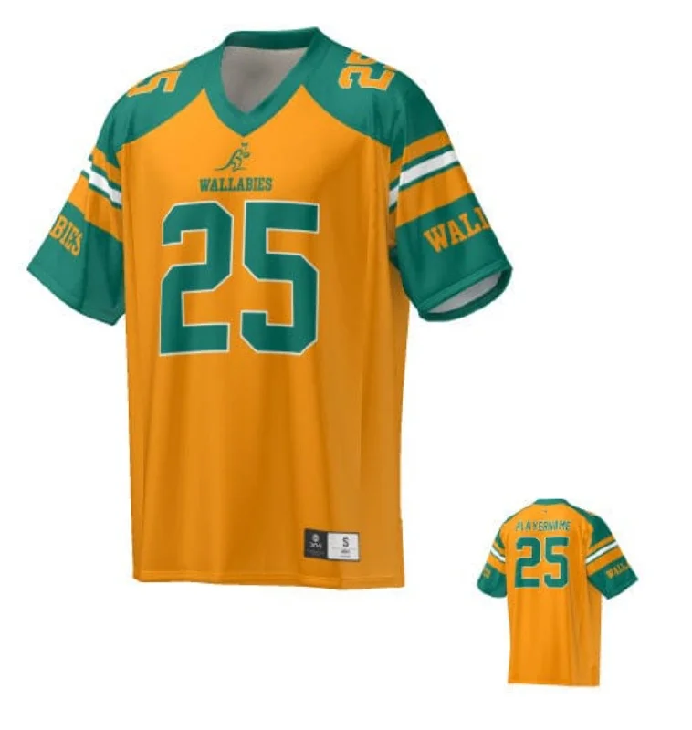 Men's Custom - Printed Baseball Jerseys with Player Names and Numbers for Personalized StyleWallabies American Football Jersey Men's Custom - Printed Baseball Jerseys with Player Names and Numbers for Personalized StyleWallabies American Football Jersey