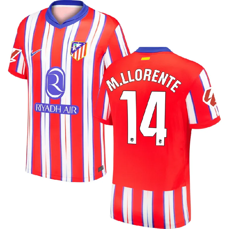 Men's Limited - Release American Football Jerseys of Rookie Stars for Early Adopters and FansNike Atletico Madrid Marcos Llorente Home Jersey w/ La Liga Patch 24/25 (Hyper Royal/Light Crimson) Men's Limited - Release American Football Jerseys of Rookie Stars for Early Adopters and FansNike Atletico Madrid Marcos Llorente Home Jersey w/ La Liga Patch 24/25 (Hyper Royal/Light Crimson)