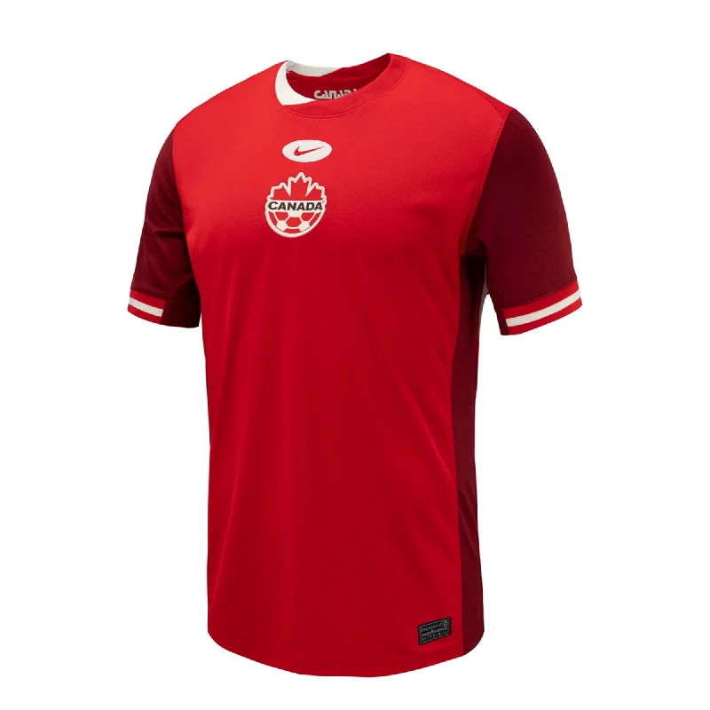 Men's Moisture - Wicking Lacrosse Jerseys with Mesh Panels for Optimal Performance on the FieldNike Canada Home Jersey 24/25 (Red/White) Men's Moisture - Wicking Lacrosse Jerseys with Mesh Panels for Optimal Performance on the FieldNike Canada Home Jersey 24/25 (Red/White)