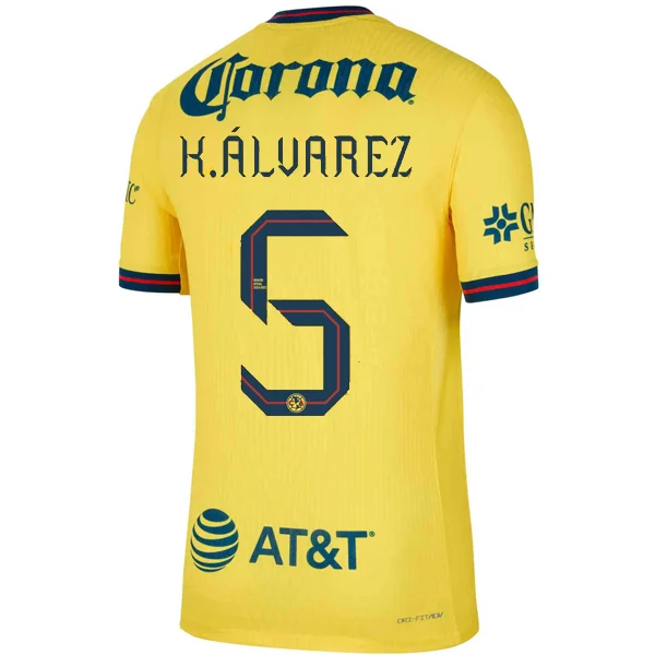 Men's NBA Authentic Team Jerseys in Official Team Colors for True Basketball FansNike Club America Authentic Kevin Alvarez Home Jersey 24/25 (Tour Yellow/Valerian Blue) Men's NBA Authentic Team Jerseys in Official Team Colors for True Basketball FansNike Club America Authentic Kevin Alvarez Home Jersey 24/25 (Tour Yellow/Valerian Blue)