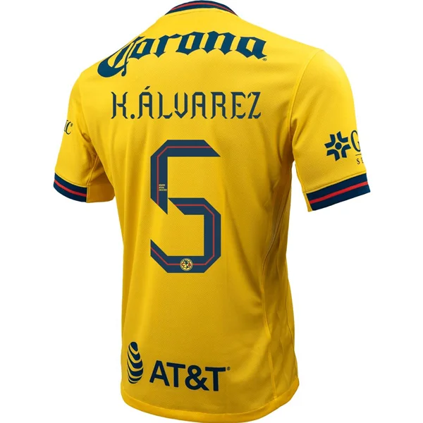 Men's Moisture - Wicking Golf Jerseys with UV Protection for Comfortable Rounds on the CourseNike Club America Kevin Alvarez Home Jersey 24/25 (Tour Yellow/Valerian Blue) Men's Moisture - Wicking Golf Jerseys with UV Protection for Comfortable Rounds on the CourseNike Club America Kevin Alvarez Home Jersey 24/25 (Tour Yellow/Valerian Blue)