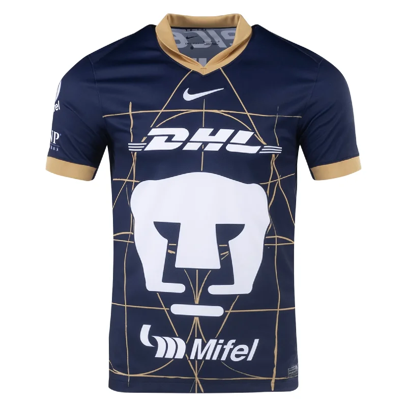 Men's Limited - Release American Football Jerseys of Rookie Stars for Early Adopters and FansNike Pumas UNAM Away Jersey 24/25 (Obsidian/Truly Gold) Men's Limited - Release American Football Jerseys of Rookie Stars for Early Adopters and FansNike Pumas UNAM Away Jersey 24/25 (Obsidian/Truly Gold)
