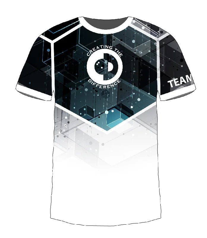 Men's Football Jerseys with Embroidered Club Badges for a Premium and Authentic AppealPower Squared White Jersey