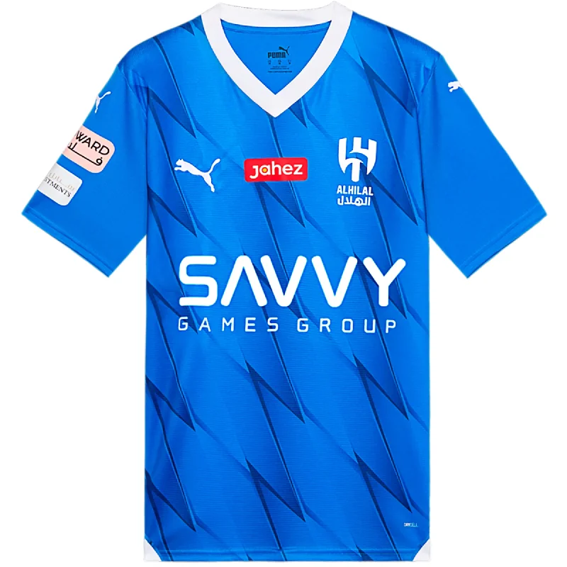 Men's Throwback Tennis Jerseys Inspired by Iconic Matches and PlayersPuma Mens Al Hilal Home Jersey 23/24 (Ignite Blue/Clyde Royal) Men's Throwback Tennis Jerseys Inspired by Iconic Matches and PlayersPuma Mens Al Hilal Home Jersey 23/24 (Ignite Blue/Clyde Royal)