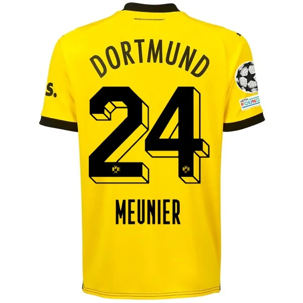 Men's Football Jerseys with Embroidered Club Badges for a Premium and Authentic AppealPuma Borussia Dortmund Thomas Meunier Home Jersey w/ Champions League Patches 23/24 (Cyber Yellow/Puma Black) Men's Football Jerseys with Embroidered Club Badges for a Premium and Authentic AppealPuma Borussia Dortmund Thomas Meunier Home Jersey w/ Champions League Patches 23/24 (Cyber Yellow/Puma Black)