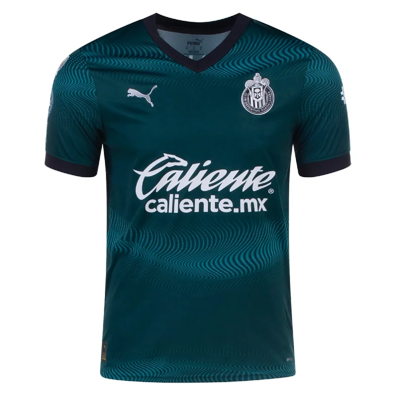 Men's Custom - Printed Baseball Jerseys with Player Names and Numbers for Personalized StylePuma Chivas Authentic Third Jersey 23/24 (Malachite) Men's Custom - Printed Baseball Jerseys with Player Names and Numbers for Personalized StylePuma Chivas Authentic Third Jersey 23/24 (Malachite)