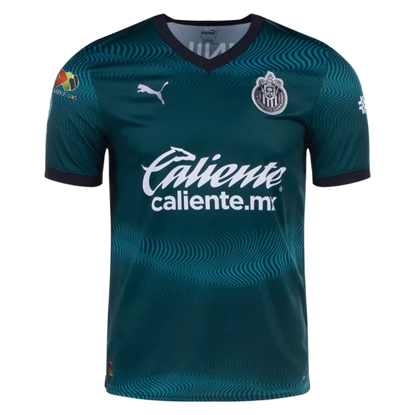 Men's Moisture - Wicking Lacrosse Jerseys with Mesh Panels for Optimal Performance on the FieldPuma Chivas Third Jersey w/ Liga MX Patch 23/24 (Malachite) Men's Moisture - Wicking Lacrosse Jerseys with Mesh Panels for Optimal Performance on the FieldPuma Chivas Third Jersey w/ Liga MX Patch 23/24 (Malachite)