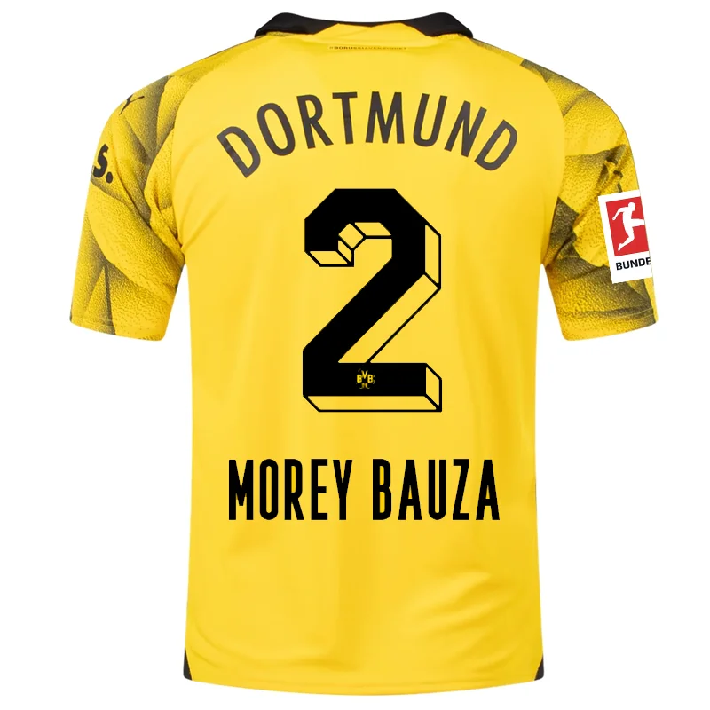 Men's Cycling Jerseys with Reflective Stripes for Safe and Stylish Rides at NightPuma Mens Borussia Dortmund Mateu Morey Third Jersey w/ Bundesliga Patch 23/24 (Cyber Yellow/Puma Black) Men's Cycling Jerseys with Reflective Stripes for Safe and Stylish Rides at NightPuma Mens Borussia Dortmund Mateu Morey Third Jersey w/ Bundesliga Patch 23/24 (Cyber Yellow/Puma Black)