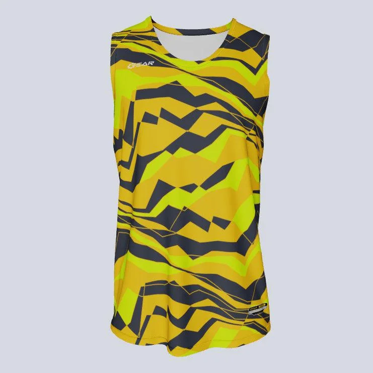 Men's Basketball Jerseys in Sleeveless Design for Enhanced Mobility on the CourtSinglet Trace Custom Jersey Men's Basketball Jerseys in Sleeveless Design for Enhanced Mobility on the CourtSinglet Trace Custom Jersey