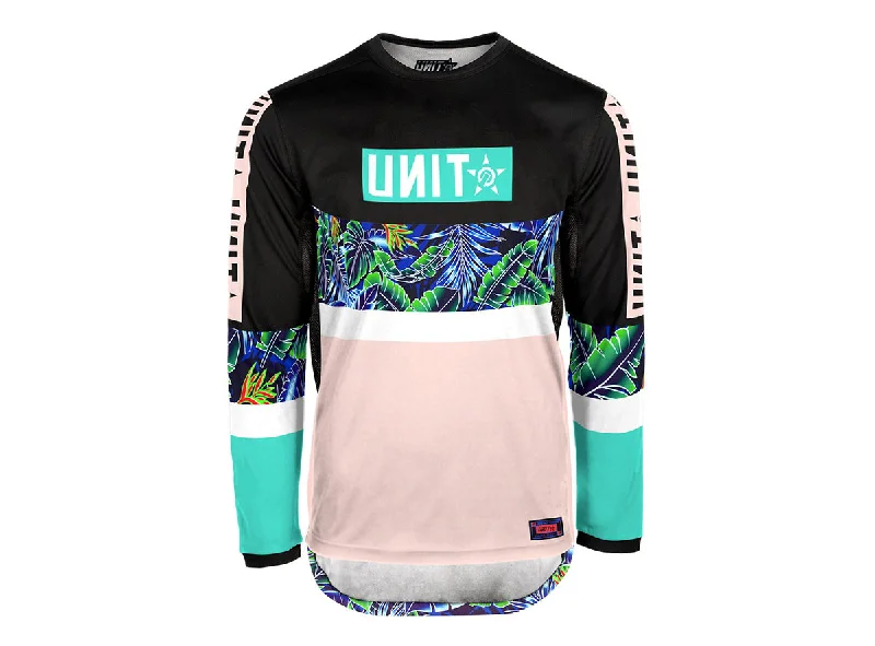 Men's Limited - Release American Football Jerseys of Rookie Stars for Early Adopters and FansUnit Laze Long Sleeve MX Jersey - Slim Fit - Palm - 2021 Men's Limited - Release American Football Jerseys of Rookie Stars for Early Adopters and FansUnit Laze Long Sleeve MX Jersey - Slim Fit - Palm - 2021