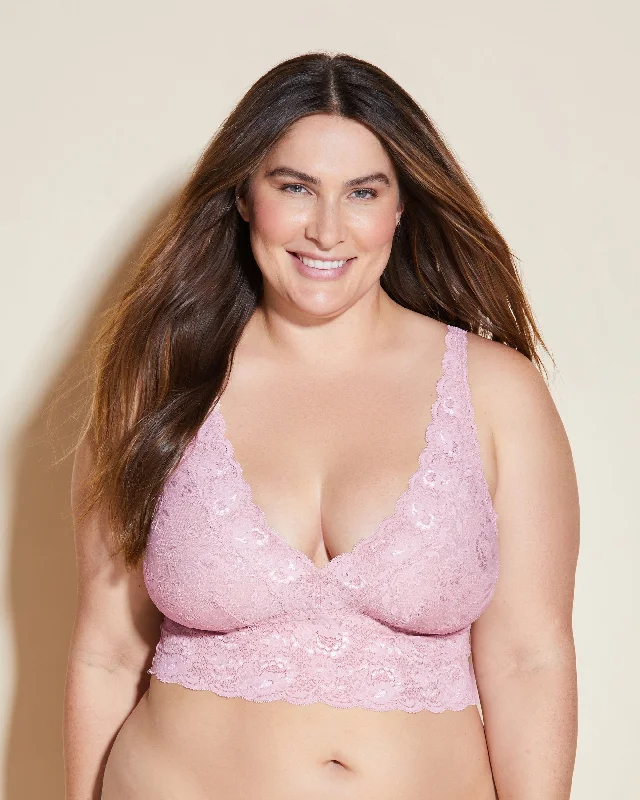Women's bras with a seamless constructionBralette Extended Plungie Longline